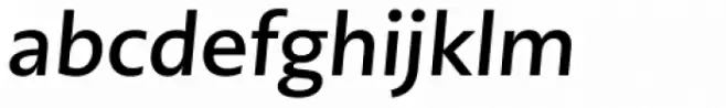 PMN Caecilia Sans Pro Text Bold Oblique