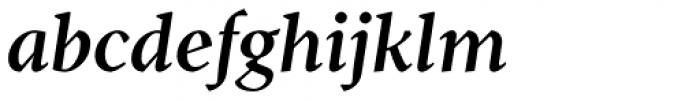 Pobla Demi Bold Italic