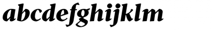 Pobla Heavy Italic