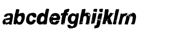 Pokrak Nowy Heavy Italic
