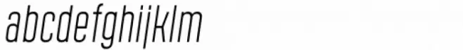 Polate A1 Light Italic
