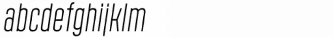 Polate Light Italic