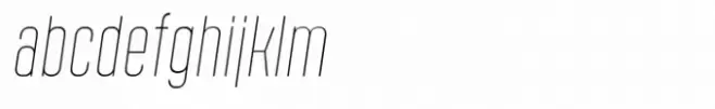 Polate Soft A1 Thin Italic