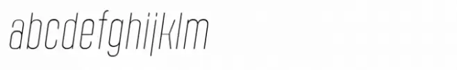 Polate Soft A2 Thin Italic