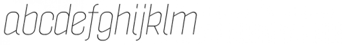 Politica Light Italic Condensed