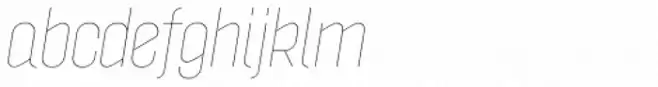 Politica Thin Italic Condensed