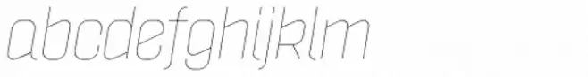 Politica Thin Italic