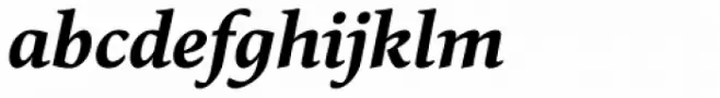 Pollen Bold Italic