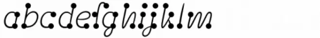 Polydot Italic Ultralight
