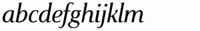Pompei Std Light Italic