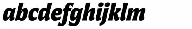 Ponta Text ExtraBold Italic