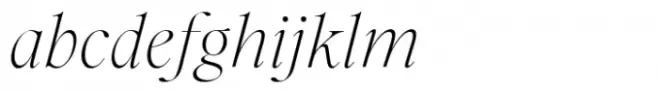 Ponte Extra Light Italic