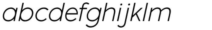 Pontiac Light Italic