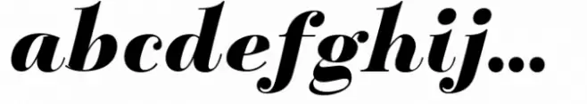 Pontina Extra Bold Italic