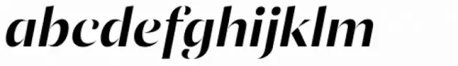 Ponzu Semi Bold Italic