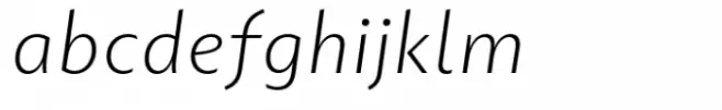 Portheras Light Italic