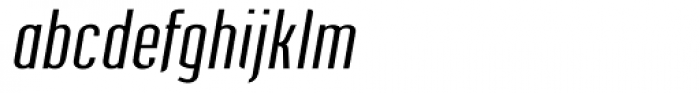 Post Industrial Light Italic