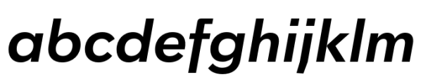 Postea Semibold Italic
