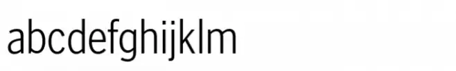 Poynter Gothic Text Condensed Light