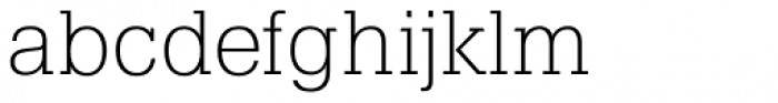 Pragmatica Slabserif ExtraLight