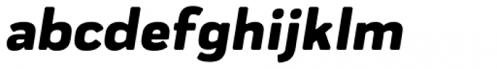 Praktika Round ExtraBold Italic
