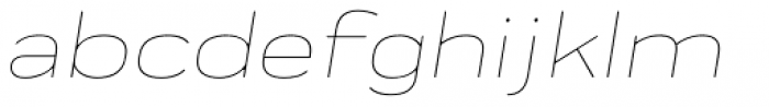 Praktika Round ExtraLight Extended Italic
