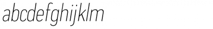 Praktika Round Light Condensed Italic