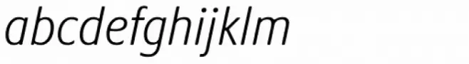 Praxis Next Cn Light Italic