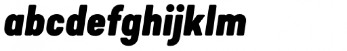Predige Rounded Black Italic