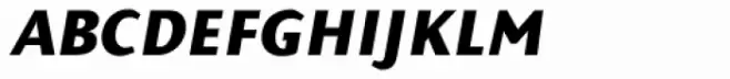Presence Expert Bold Italic
