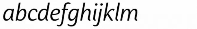 Presence Italic