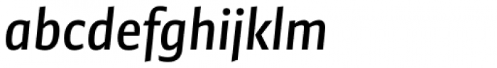 Preto Sans OT Std Medium Italic