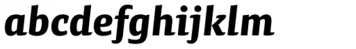 Preto Semi Black Italic
