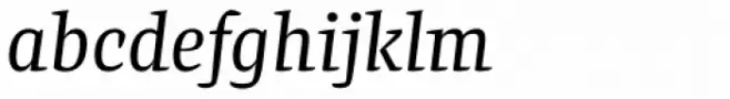 Preto Serif Italic