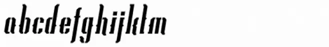 Prfecox Extra Bold Italic