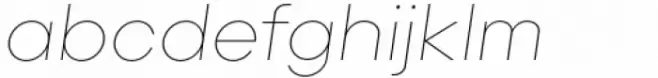 Primeform Pro Thin Italic