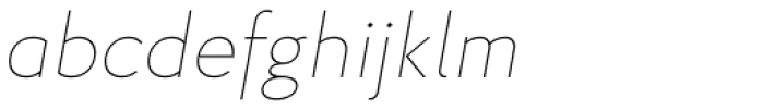 Proba Pro Thin Italic