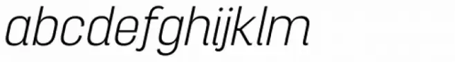 Project Sans Extra Light Italic
