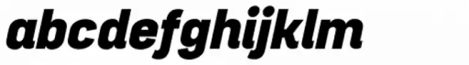 Project Sans Heavy Italic