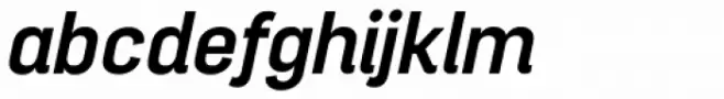 Project Sans Semi Bold Italic