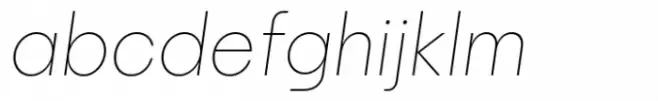 Prosa Thin Italic