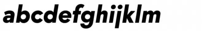 Prossimo Extra Bold Italic