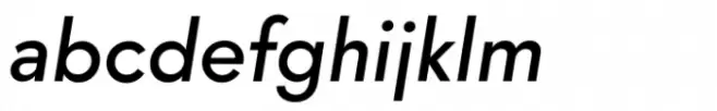 Prossimo Medium Italic