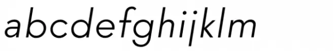Prossimo Text Light Italic
