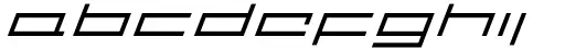 Prosty Extended Italic
