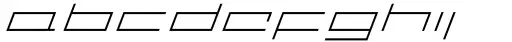 Prosty Extended Light Italic