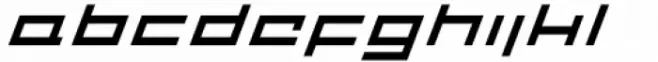 Prosty Wide Bold Italic