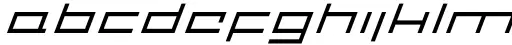Prosty Wide Italic