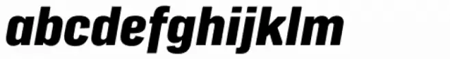 Protipo Narrow Extrabold Italic