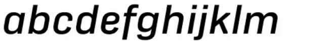 Protipo Wide Medium Italic